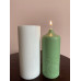 Силиконовая форма для свечи цилиндр подсолнух 