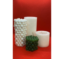 Набор силиконовых форм колонны 2 шт большая  и маленькая